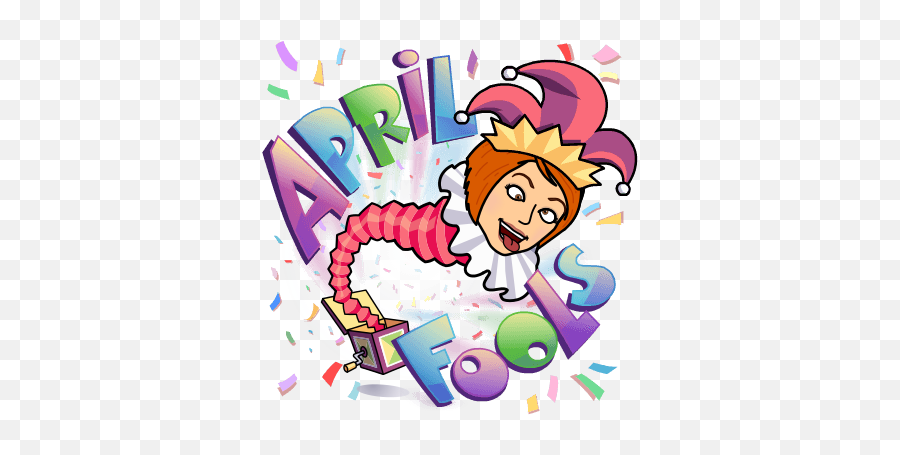 Maryo - Fool Day Bitmoji Emoji,