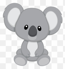 Cgnyb Koala Koalaicon Grey Emoji Smiley - Koala Prince,Koala Emoji Png