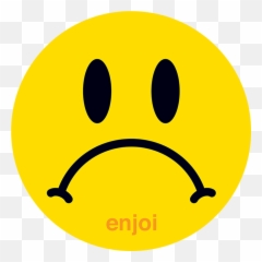 Enjoi Sad Face Decal Sticker Pack - Happy Emoji,Sad Face Emoticon Sticker