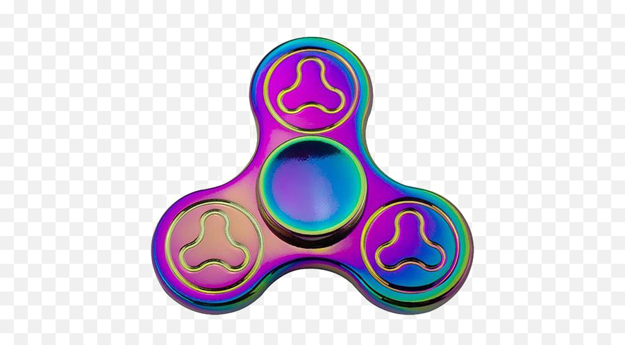 Rainbow Fidget Spinner Transparent - Rainbow Fidget Spinner Transparent Emoji,Fidget Spinners With Crab Emoji