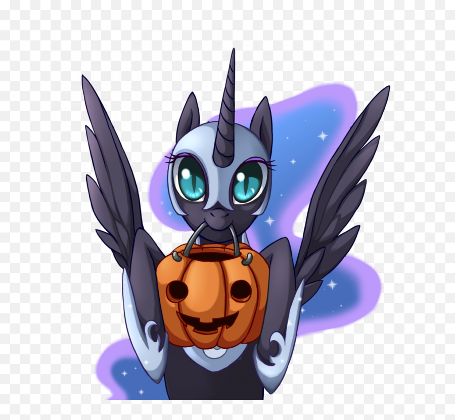 Mlp Forums - Nightmare Moon Halloween Emoji,Majoras Mask Moon Emoji