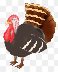 Clipart Turkey Turkey Breast Clipart Turkey Turkey Breast - Transparent Thanksgiving Turkey Png Emoji,Hand Turkey Emoji