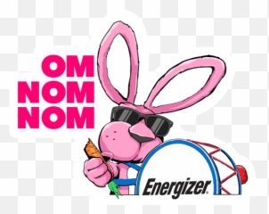 Energizer Bunny Stickers - Bunny Stickers Energizer Bunny Clipart Emoji,Energizer Bunny Emoji