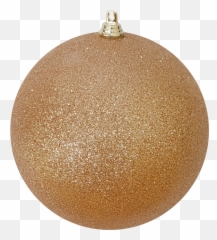 Gold Christmas Bauble Background Png Png Mart Emoji,Christmas Emoji Brown