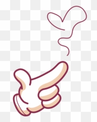 Cartoon Hand Flinging Heart Transparent Png U0026 Svg Vector Emoji,Fingers Pointing Down Emoji