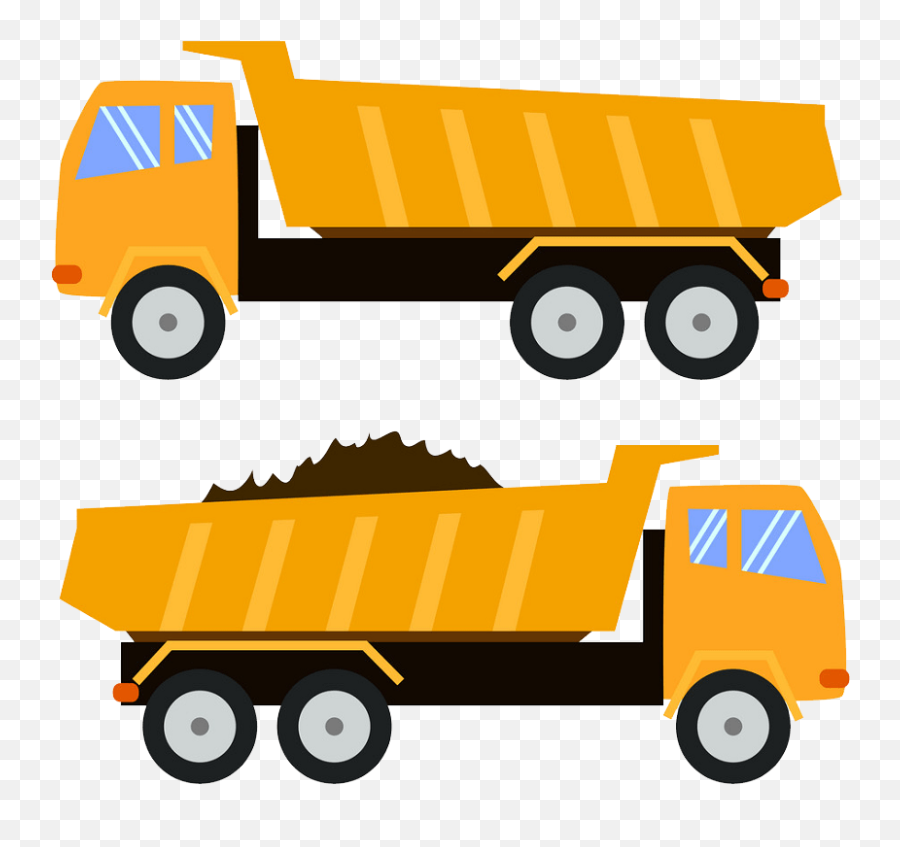 Tipper Dump Truck Png Transparent - Clipart World Emoji,Lorry Truck Emoji
