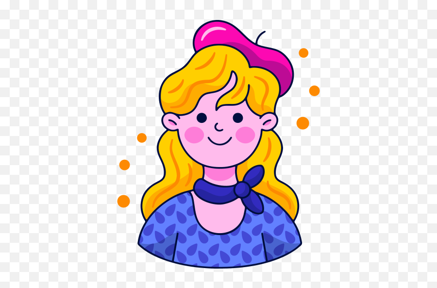 Girl Stickers - Free People Stickers Emoji,Hair Flip Emoji