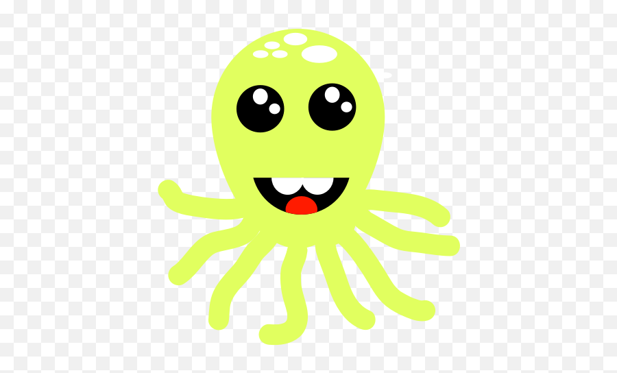 Octopus 2015090153 Free Svg Emoji,Common Emoticon Color Circles