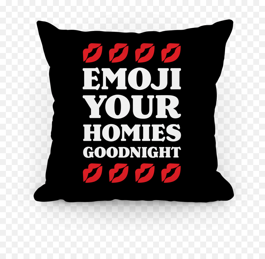 Emoji Your Homies Goodnight Pillows - Le Moulin De La Galette,Zipper Emoji