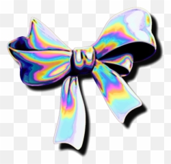 Bow Holographic Freetoedit Picsartcomdinaaaaaah Holo Emoji,Bow Emoji