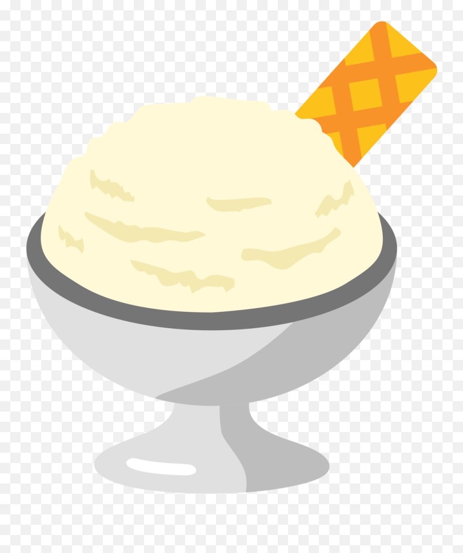 Ice Cream Emoji Clipart - Sorvete Emoji,Chocolate Ice Cream Emoji