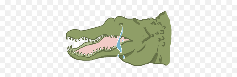 Crocodiles - Canine Tooth Emoji,Reptiles Have Emotions