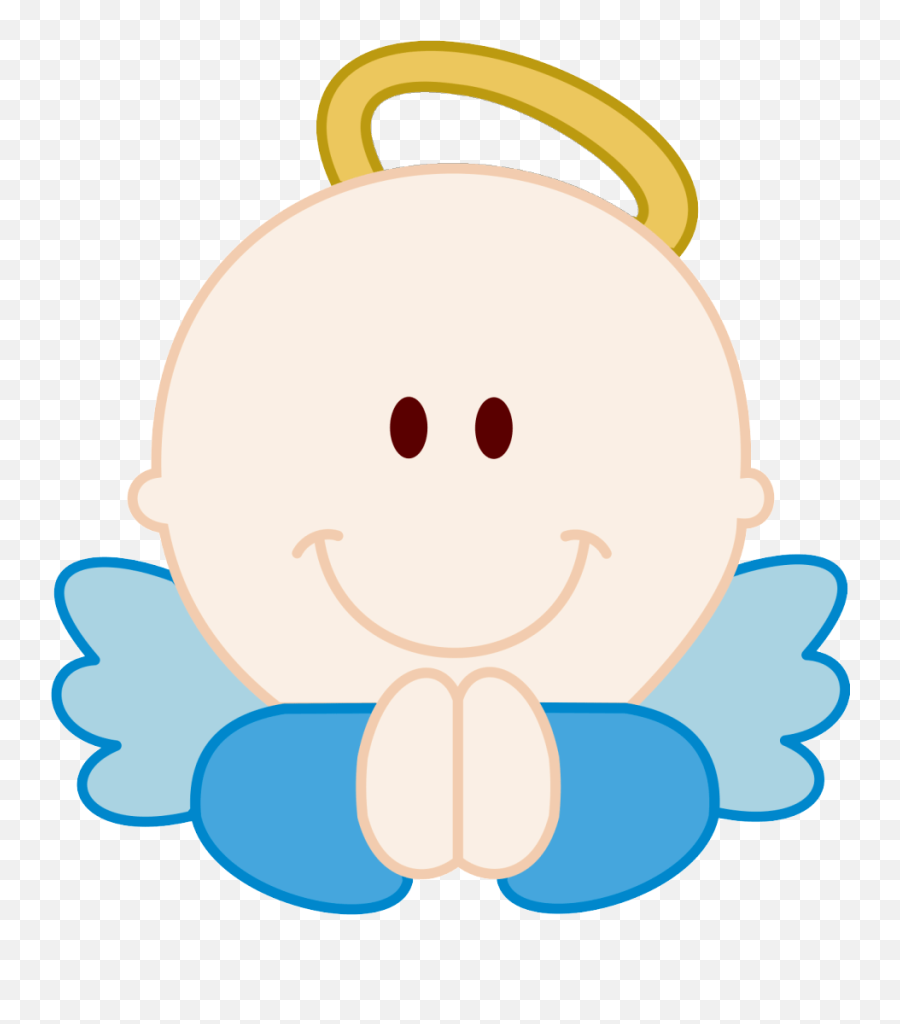 Baby Baptism Clipart 6 By Alison - Baby Angel Clipart Baby Angel Clipart Png Emoji,Baby Angel Emoji