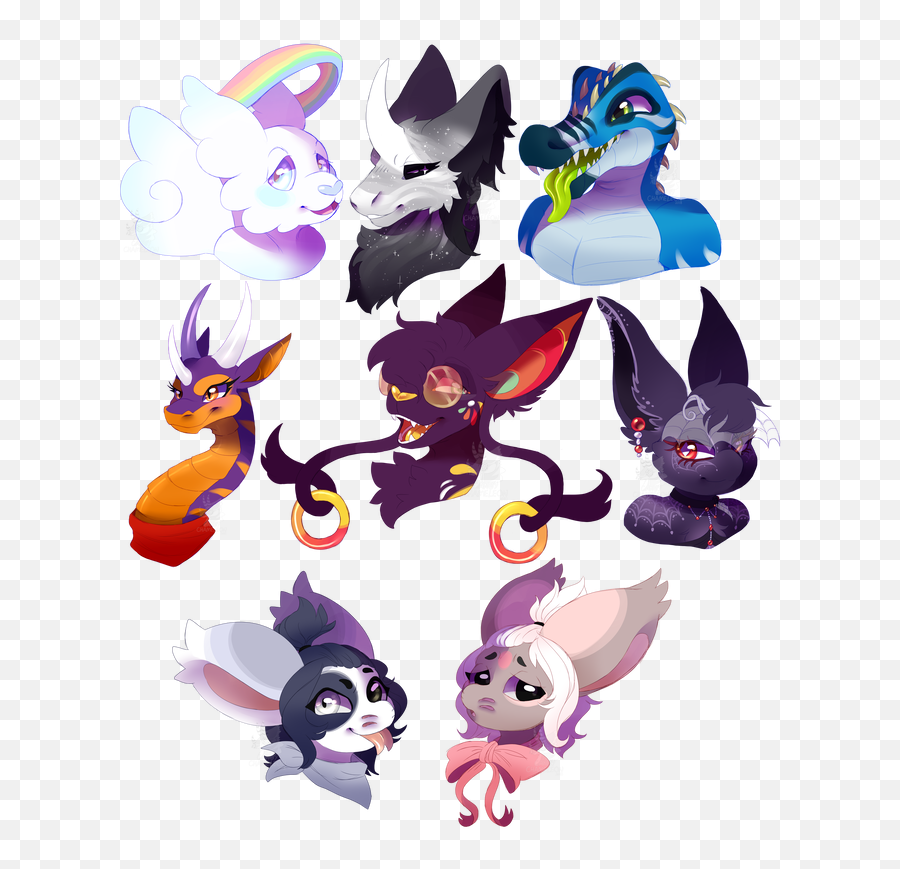 Commission Info - Candy Chameleonu0027s Commissions Fictional Character Emoji,Colors Emotions Chameleon Character
