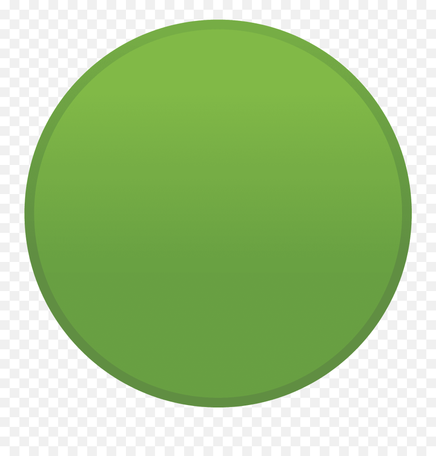 Green Circle Emoji - Grüner Kreis,Green Emoji