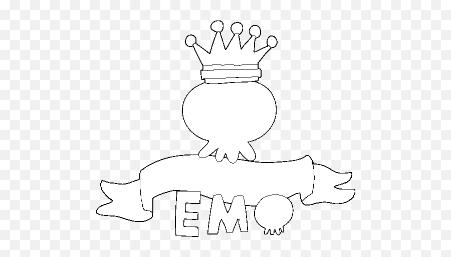 Desenho De Love Emo Para Colorir - Colorircom Chidos Imagenes De Emos Para Dibujar Emoji,Desenho De Emoticon Chorando Para Colorir