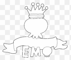 Desenho De Love Emo Para Colorir - Colorircom Chidos Imagenes De Emos Para Dibujar Emoji,Desenho De Emoticon Chorando Para Colorir