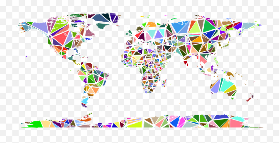 Free Shattered Broken Images - Transparent World Map No Background Emoji,Shattered Glass Emotions