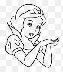 Pin By Sherri Grimes On Coloring Pages Disney Coloring Pages - Snow White Close Up Emoji,D Emojis Coloring Pages