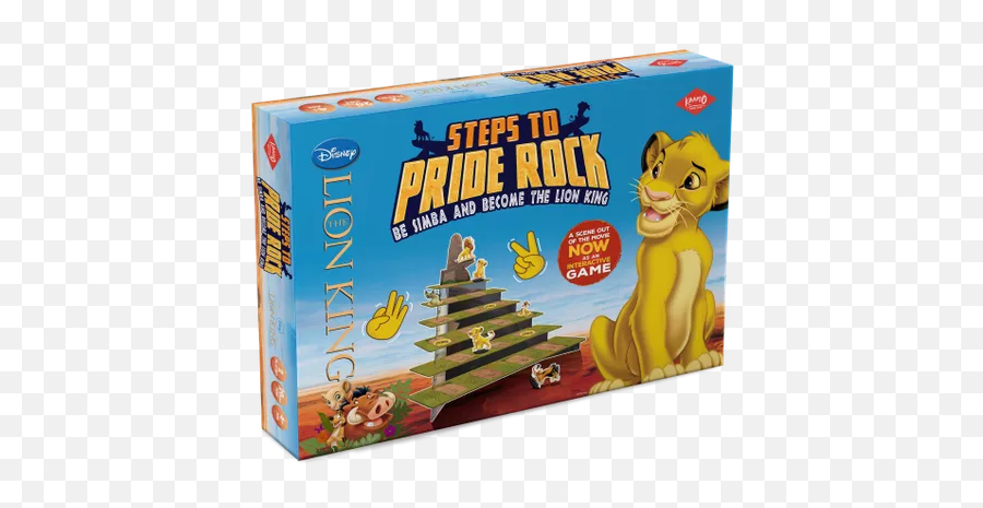 Disney Tabletop Games I Lion King Themed Steps To Pride - Pride Rock The Lion King Game Emoji,Lion King Rafiki Emotion