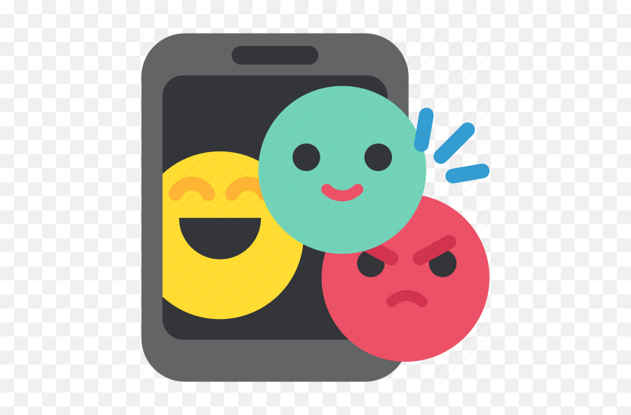 Emoji Media Mobile Network Shat - Happy,Social Media Emoji