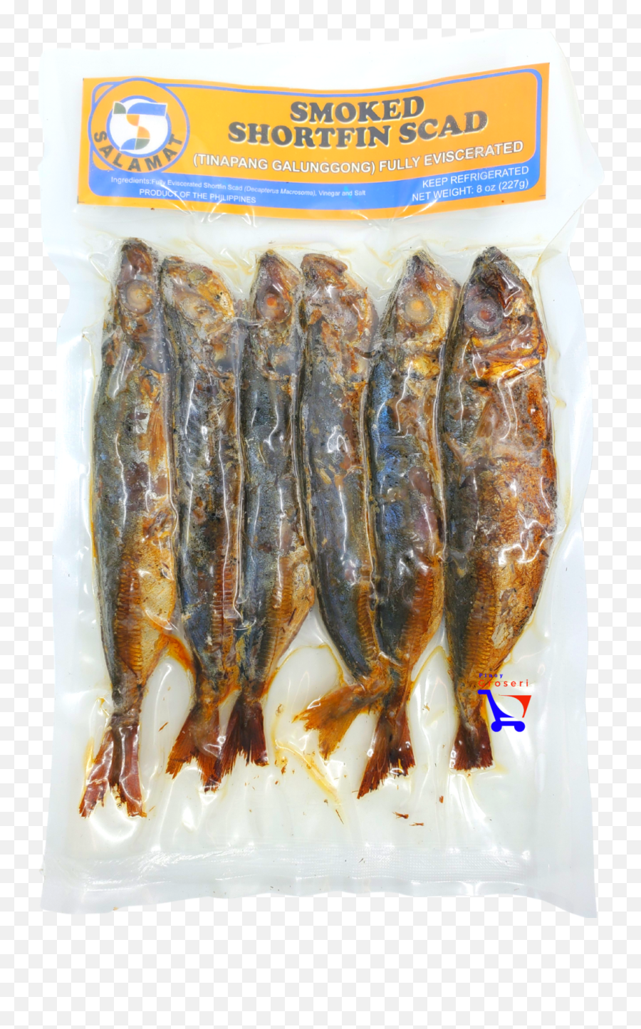 Salamat Smoked Shortfin Scad - Tinapa Emoji,Filipino Emojis Salamat