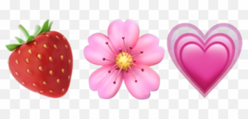 Strawberry Aesthetic Emoji - Girly,Emoji That Is A Strawberry