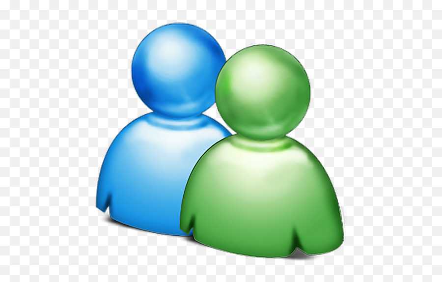 Msn Hotmail Blue Green Oldschool - Logo Windows Live Messenger Emoji,Msn Emojis