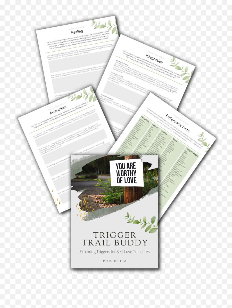 Trigger Trail Buddy Squeeze Page - Deb Blum Document Emoji,He Who Controls Your Emotions Control You