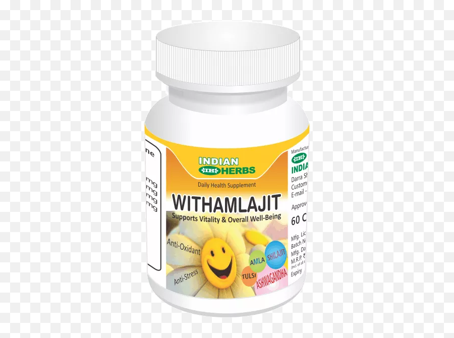 Indian Herbs Withamlajit Capsules - Medical Supply Emoji,Metabolism Emoticon Price