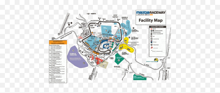 Mazda Laguna Seca Raceway - Mnsbr Laguna Seca Facility Map Emoji,One Finger Salute Emoticon