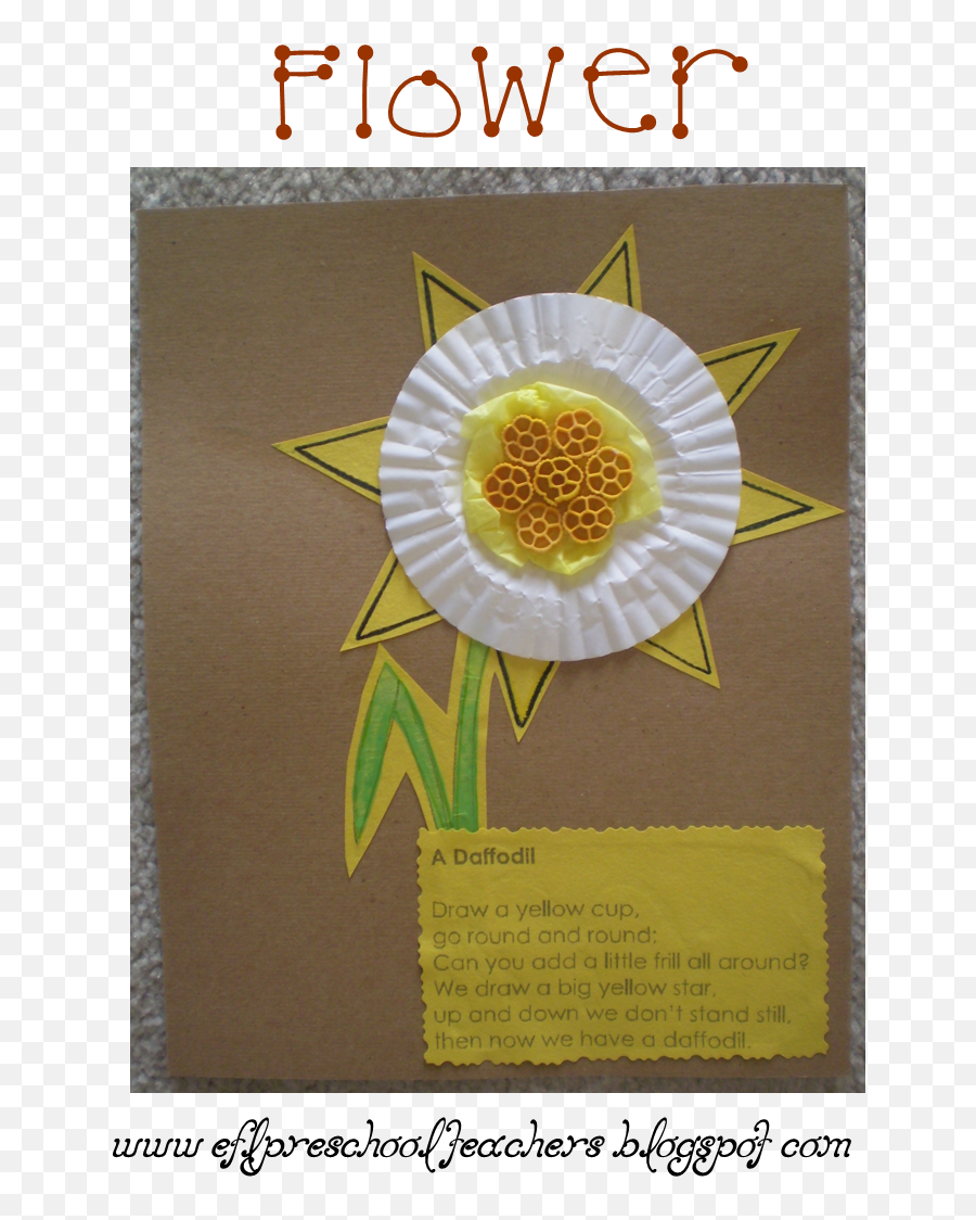 Eslefl Preschool Teachers Flower Theme - Sunflowers Emoji,Daffodil Pink Emotion