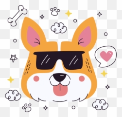 Cool Stickers - Free Animals Stickers Sticker Emoji,Puking Dog Emoji