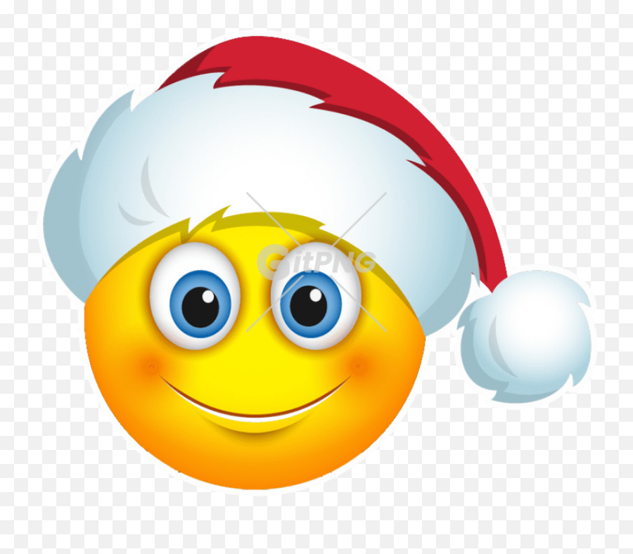Santa Hat Emoji - Yoprops Pop Studios Emoji With Santa Hat,Monster Emoji