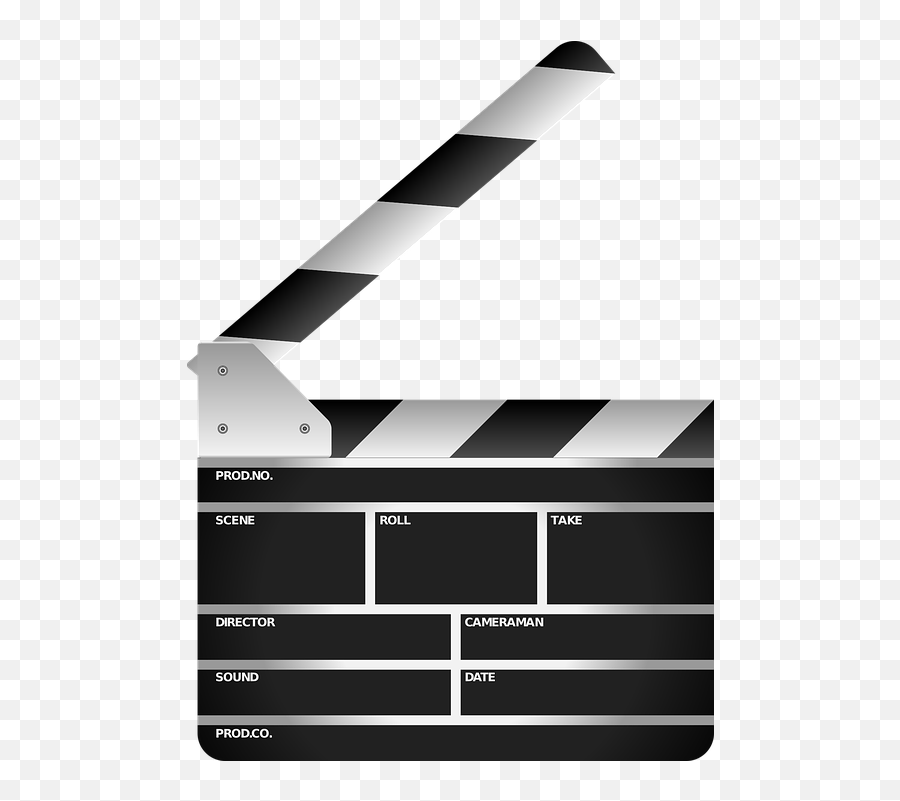 Claquete Filme Cinema - Gráfico Vetorial Grátis No Pixabay Filmklapper Png Emoji,Emojis O Filme