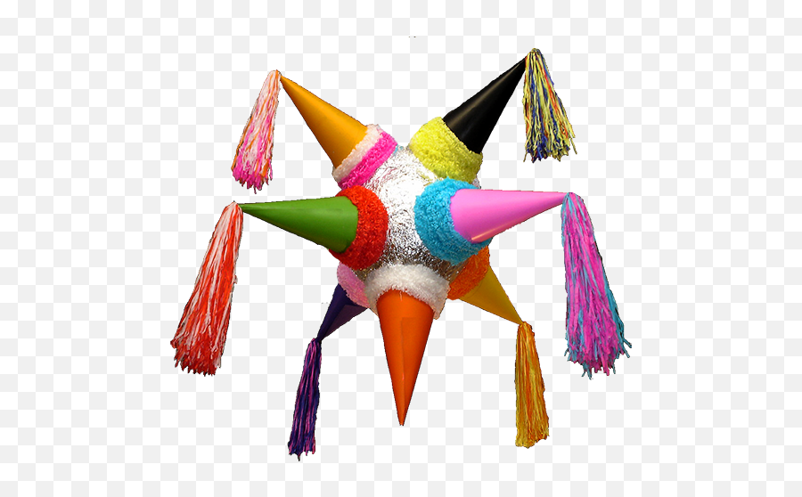 Seven Cones Pinata Piñata Piñatas Piñatas Para Adultos - Las Posadas Pinata Emoji,Estrella Rellena Y No Emoticon