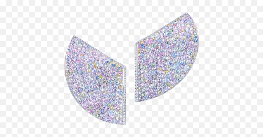 Pastel Wave Pastel Colored Sapphires - Sparkly Emoji,Diamon Emoji