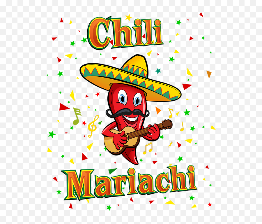 Chili Mariachi Kids T - Shirt For Sale By Peter Awax Costume Hat Emoji,Facebook Emoticon Mariachi