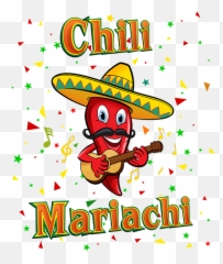Chili Mariachi Kids T - Shirt For Sale By Peter Awax Costume Hat Emoji,Facebook Emoticon Mariachi