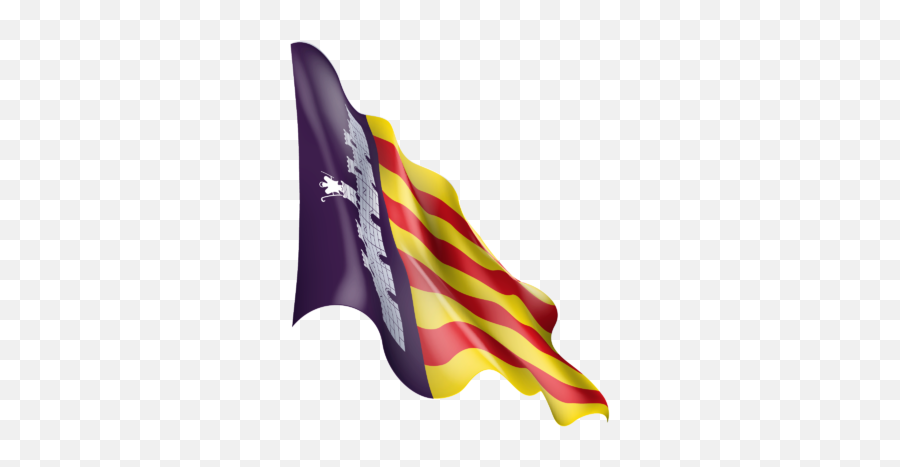 Waving Flag Of Mallorca - Flagpole Emoji,Union States Flag Emoji