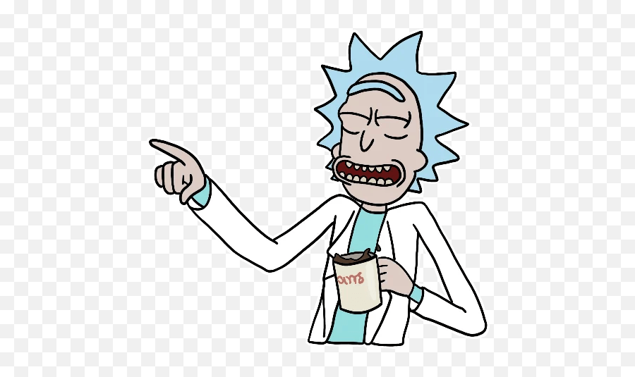 Rick And Morty - Telegram Sticker Emoji,Rick And Morty Emojis Png