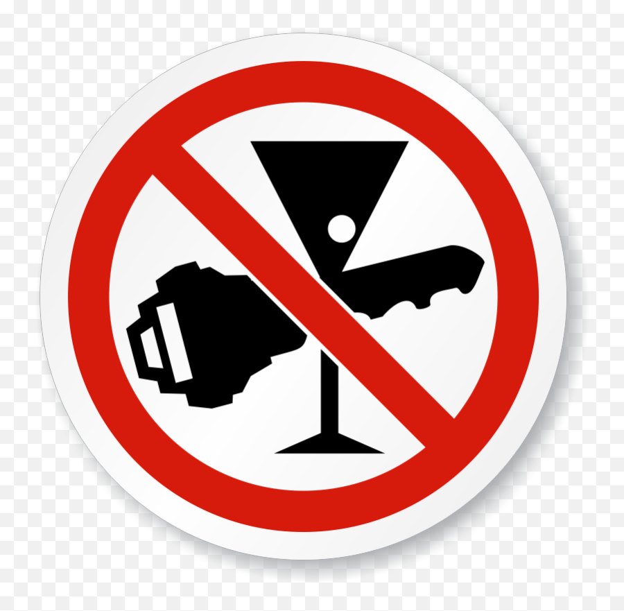 Iso Do Not Drink And Drive Sign Emoji,Custom Key Emoticon