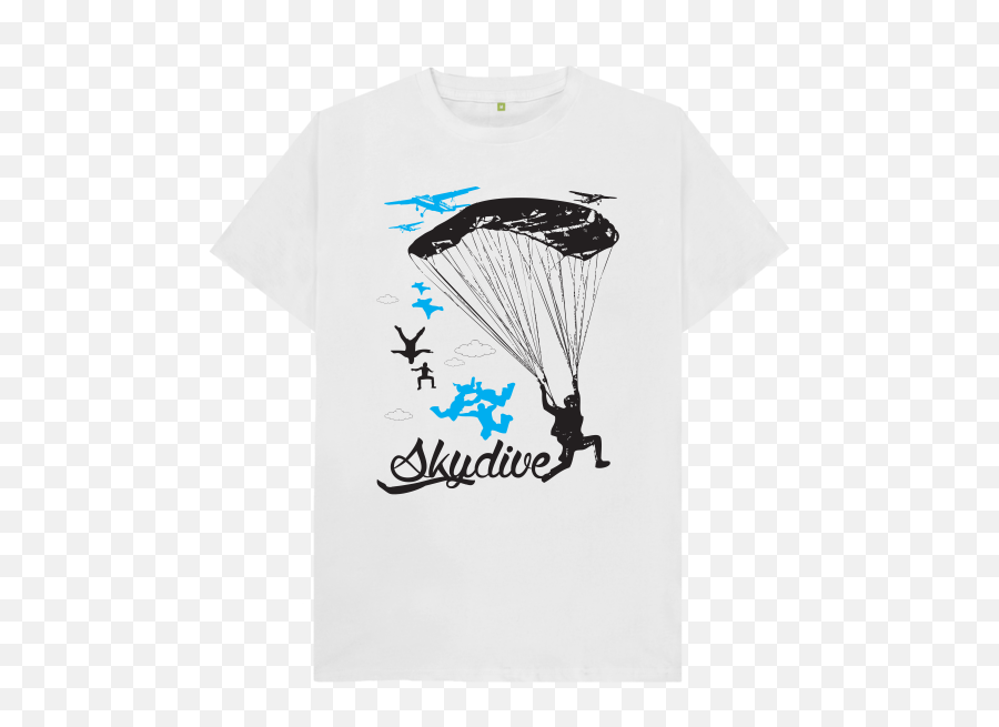 Skydive T - Shirt Skydive Tshirts Clothing Emoji,Sky Diver Emoticon Skype