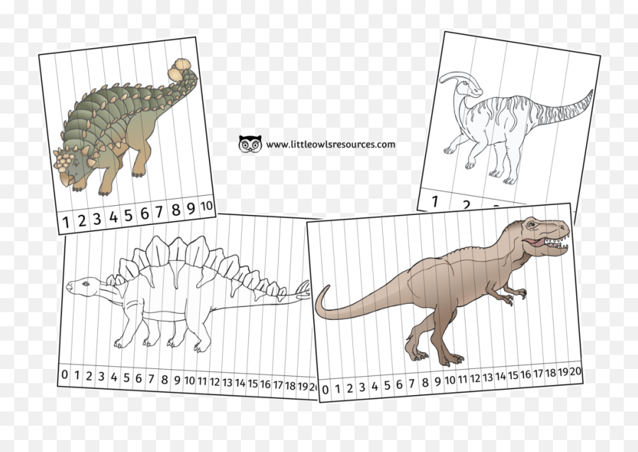 Free Dino Number Slice Printable Early Yearsey Eyfs Emoji,Dino Emoji