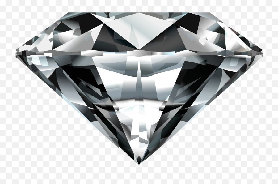 Clipart Diamond Silver Diamond Clipart Diamond Silver - Diamond Gemstone Png Emoji,Dimond Emoji