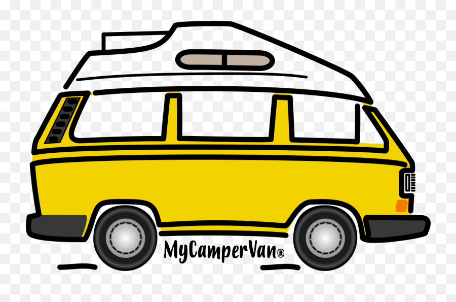 T25 High Top U2013 Mycampervan Emoji,Vw Bus Emoji