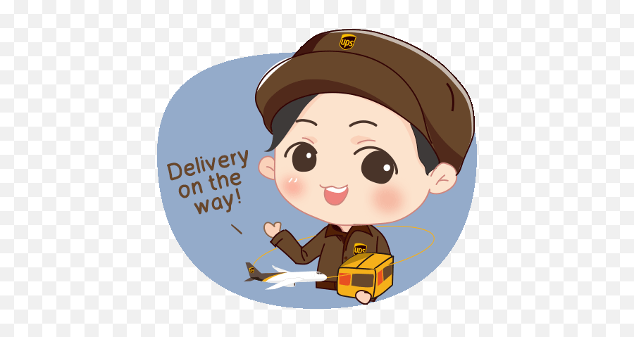 Ups Ups Apac Sticker - Ups Ups Apac Ups Asia Discover Emoji,Parcel Emoji