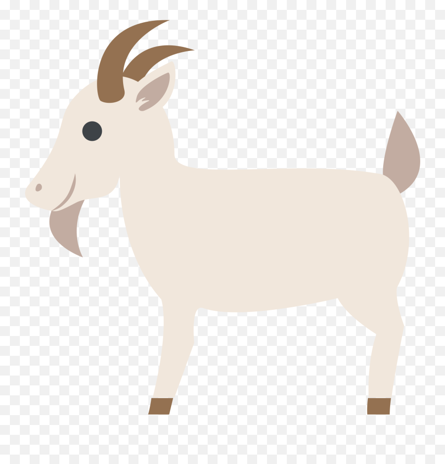 Goat Emoji Clipart - Goat Emoji Png,Goat Emoji
