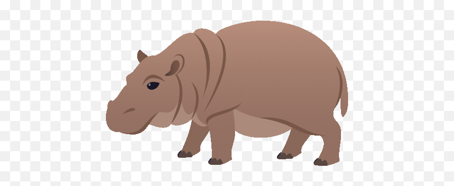 Hippopotamus Nature Gif - Big Emoji,Hippopotamus Emoji