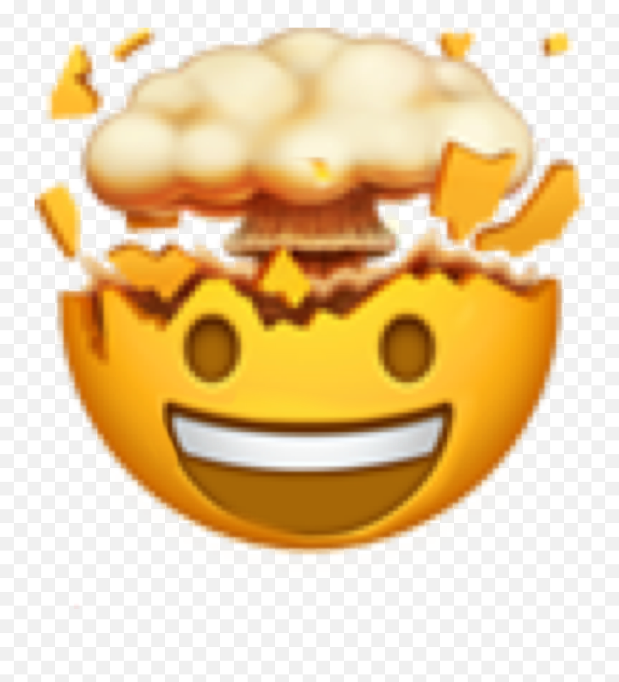Eureka Thats Sticker - Exploding Head Emoji,Eureka Emoji